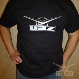 Póló UAZ fekete színű L, XL, XXL  